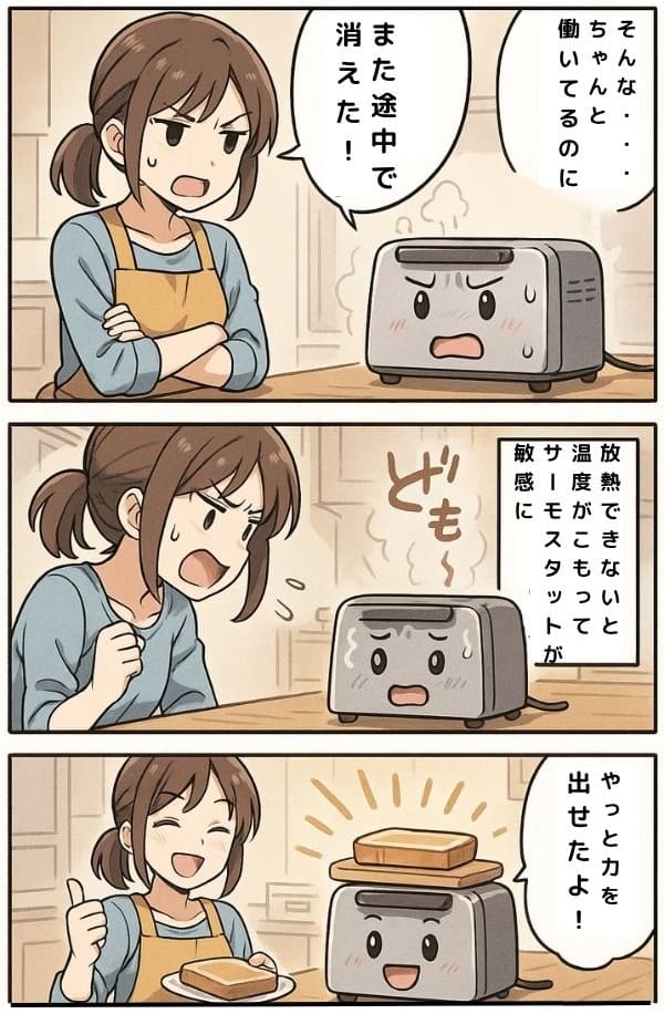 サーモスタットの効きすぎは邪魔?
